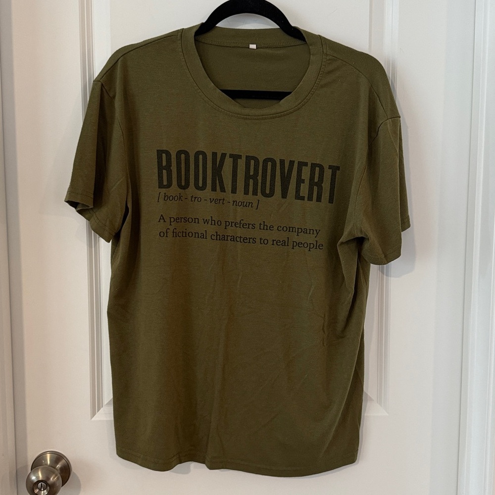 Olive Green Graphic T-Shirt